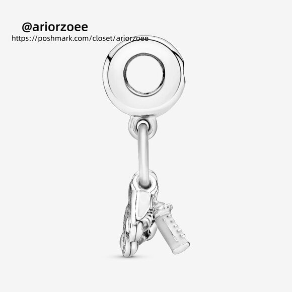 Pandora Baby Bottle & Shoes Dangle Charm - Picture 3 of 6